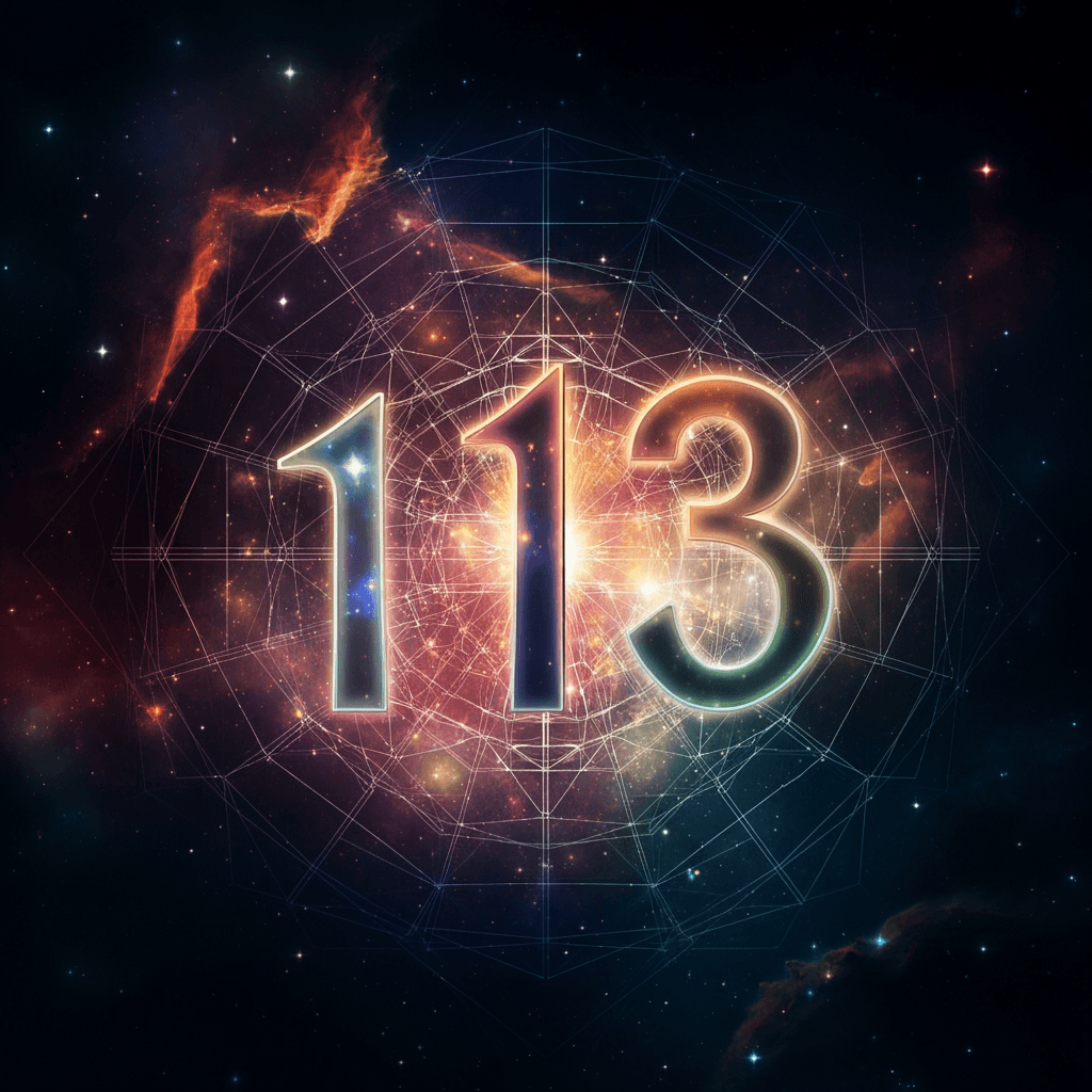 Numerologie 113 Betekenis (zoals 1:13) ✨