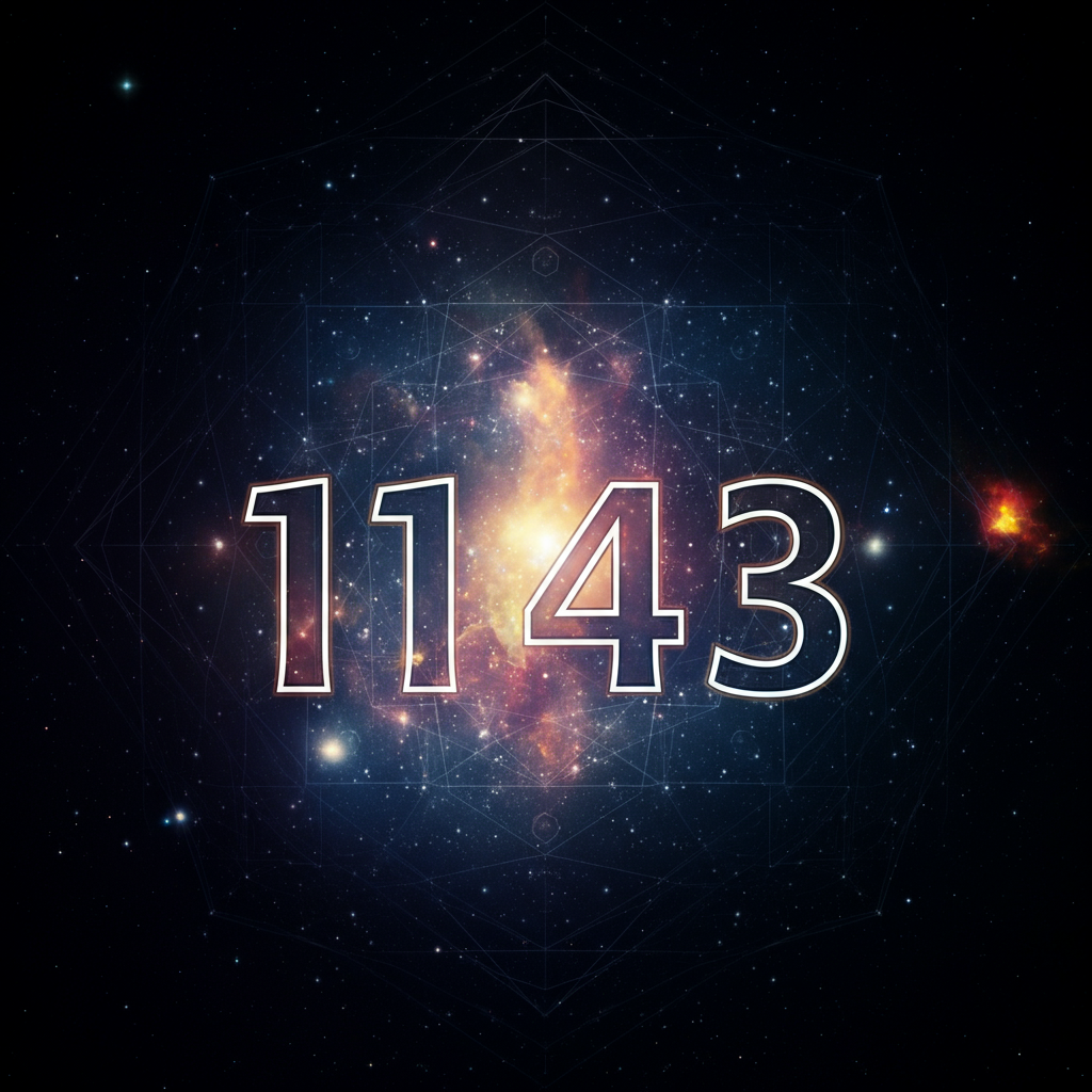 Numerologie 1143 Betekenis (zoals 11:43) ✨