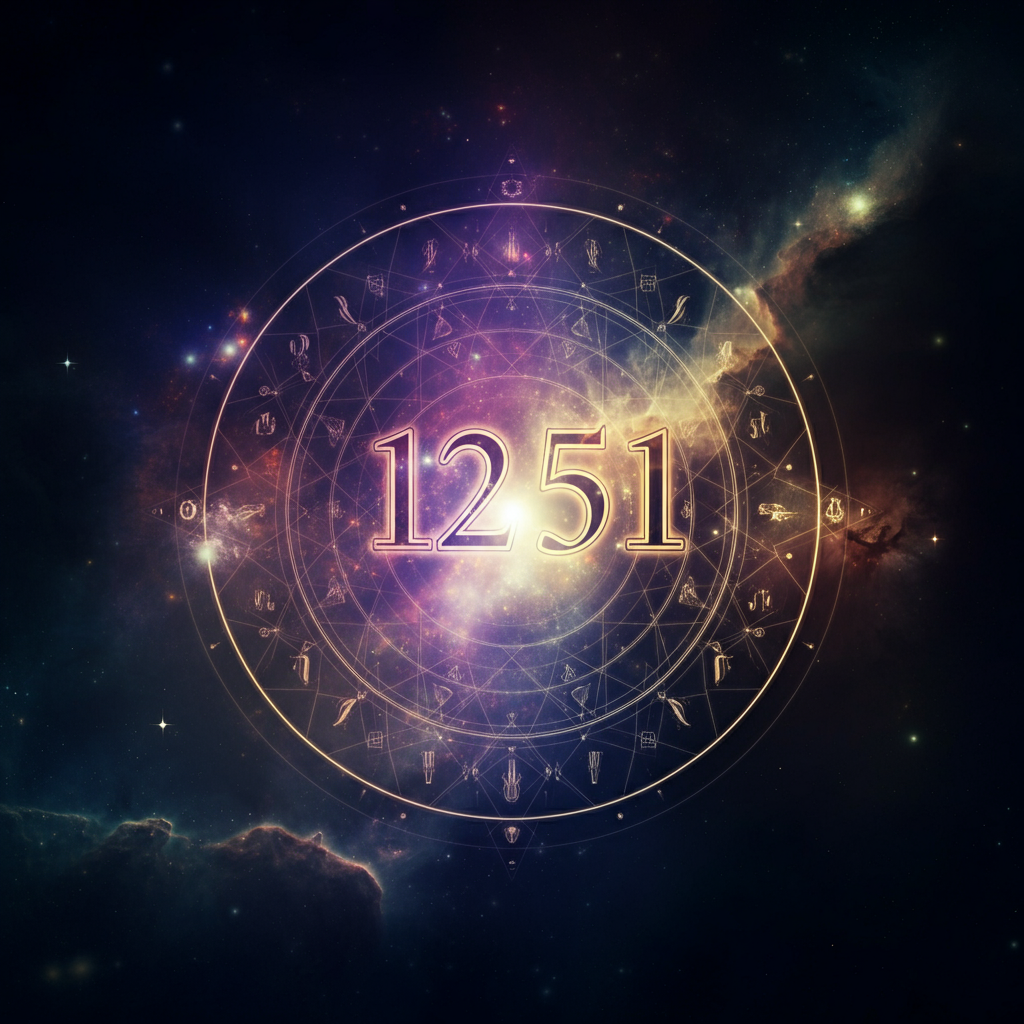 Numerologie 1251 Betekenis (zoals 12:51) ✨