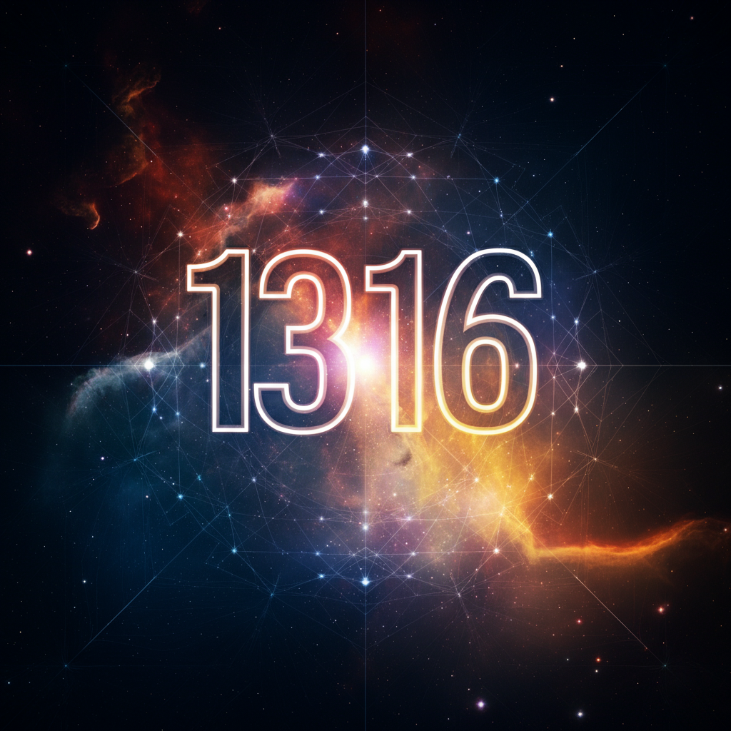 Numerologie 1316 Betekenis (zoals 13:16) ✨