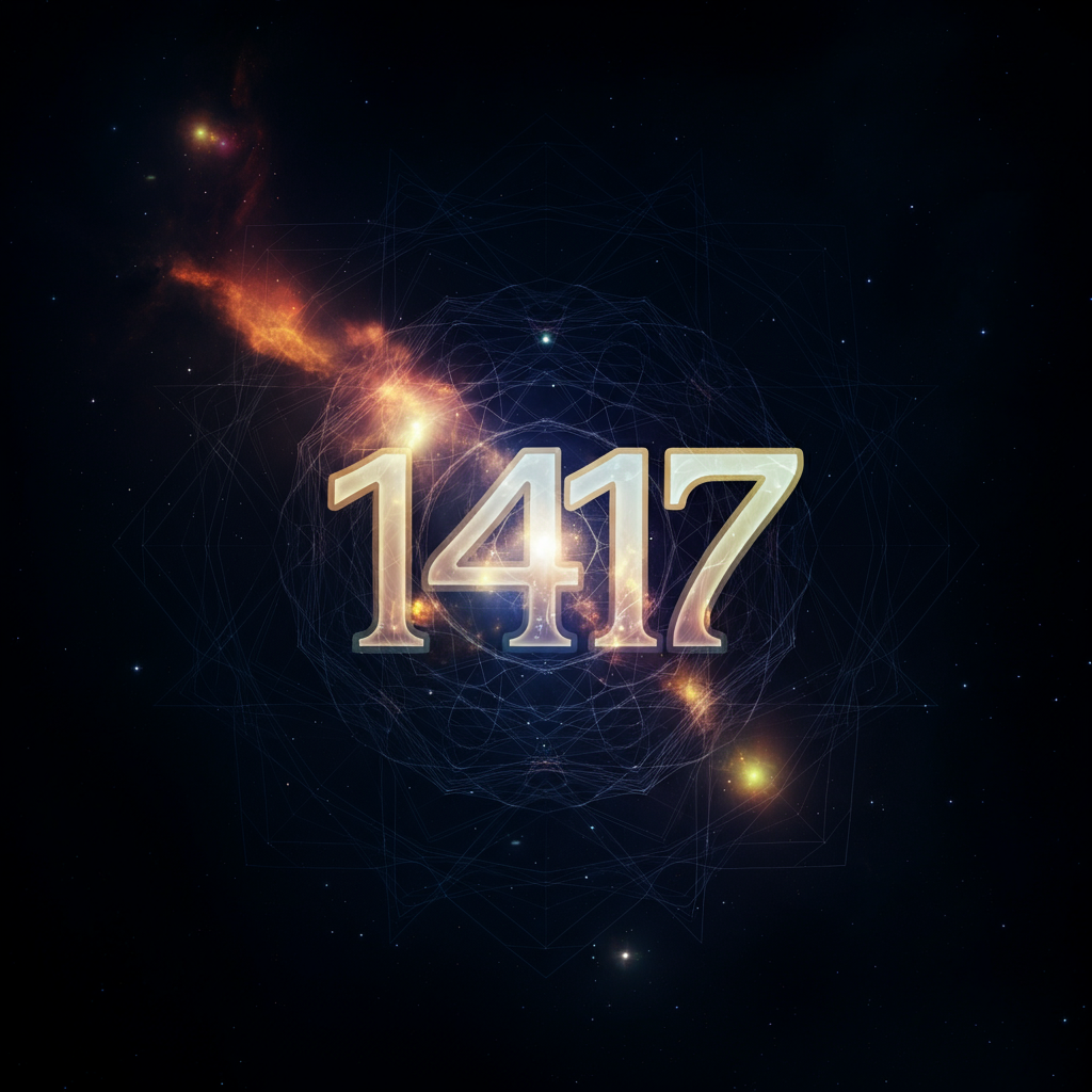 Numerologie 1417 Betekenis (zoals 14:17) ✨