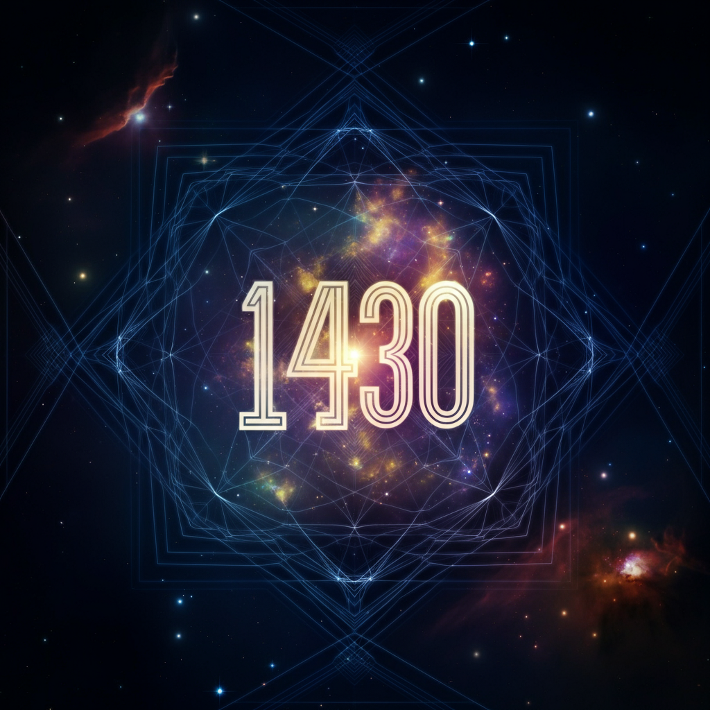 Numerologie 1430 Betekenis (zoals 14:30) ✨