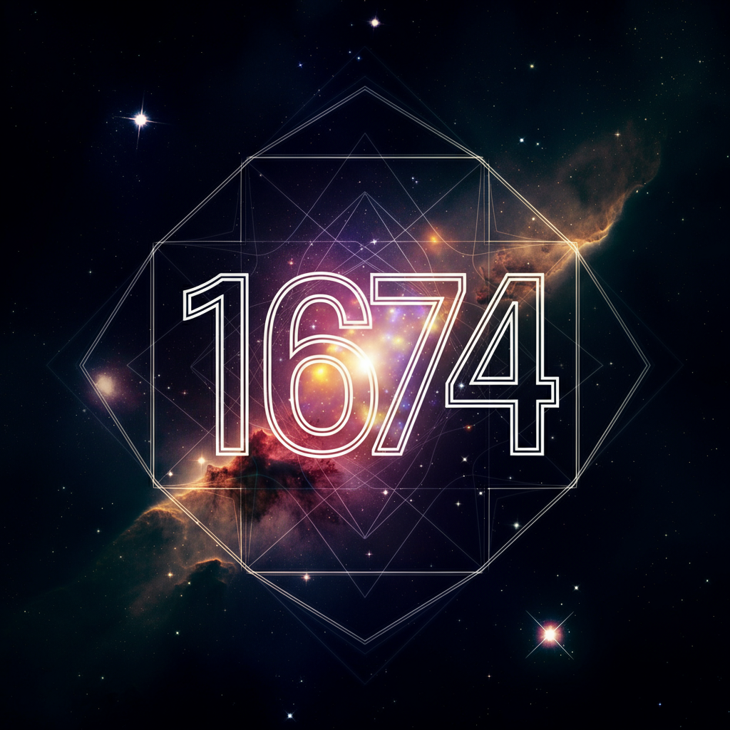 Numerologie 1674 Betekenis ✨