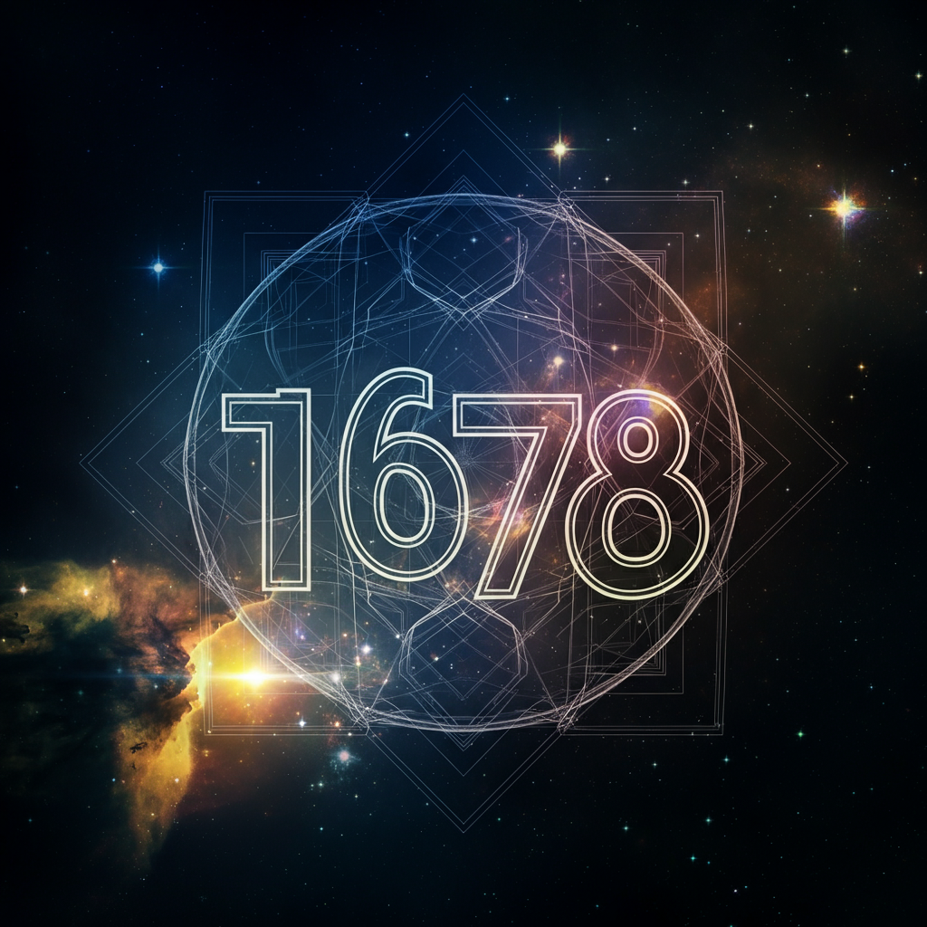Numerologie 1678 Betekenis ✨