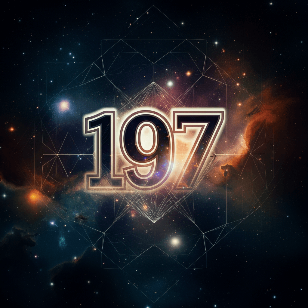 Numerologie 197 Betekenis ✨