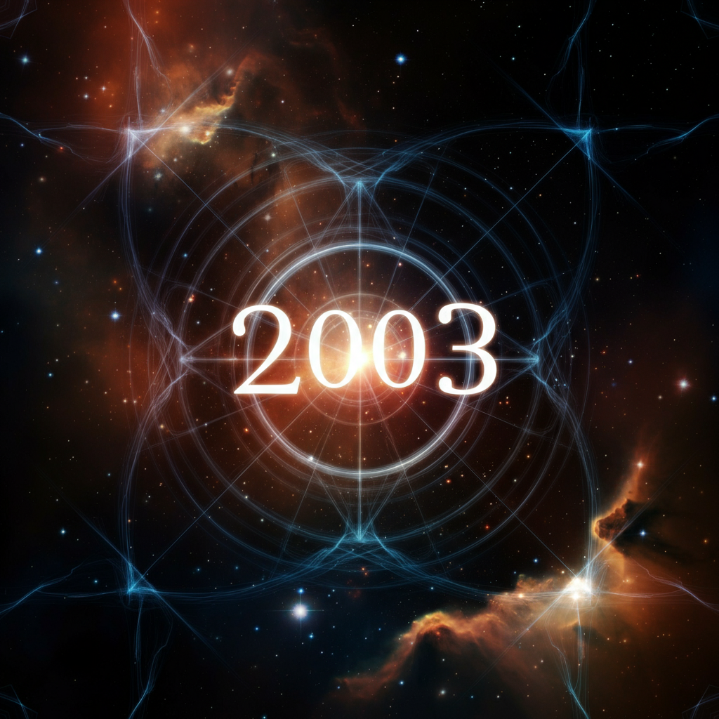 Numerologie 2003 Betekenis (zoals 20:03) ✨