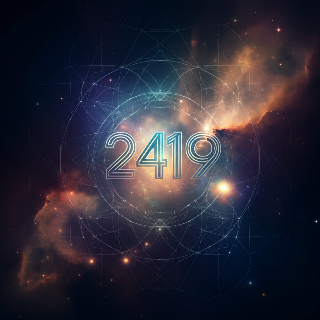 Numerologie 2419 Betekenis ✨