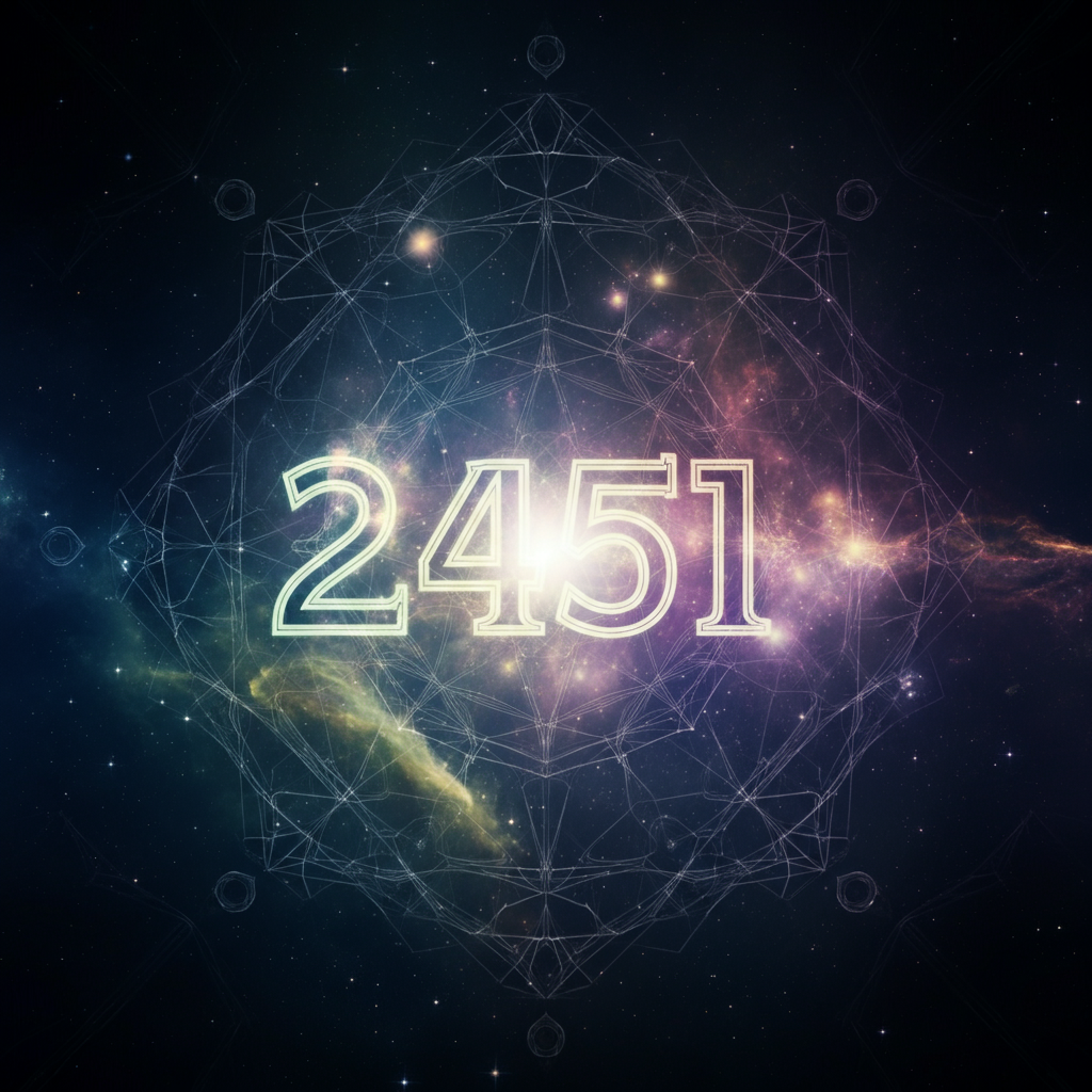 Numerologie 2451 Betekenis ✨