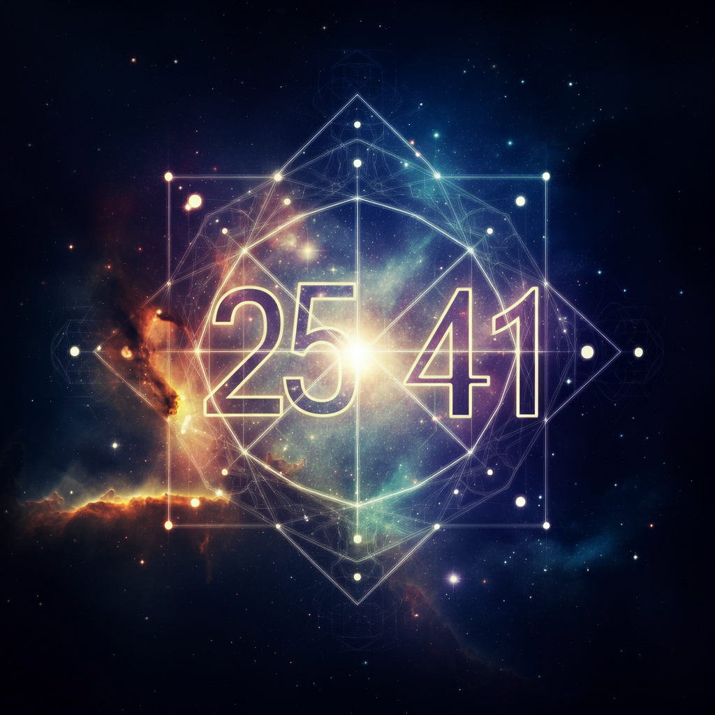 Numerologie 2541 Betekenis ✨