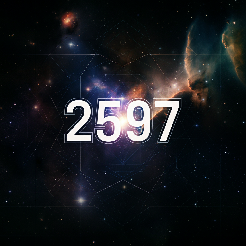 Numerologie 2597 Betekenis ✨
