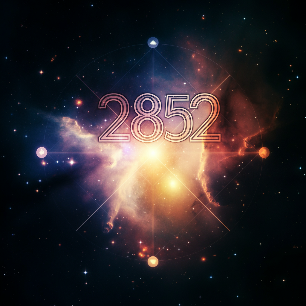 Numerologie 2852 Betekenis ✨