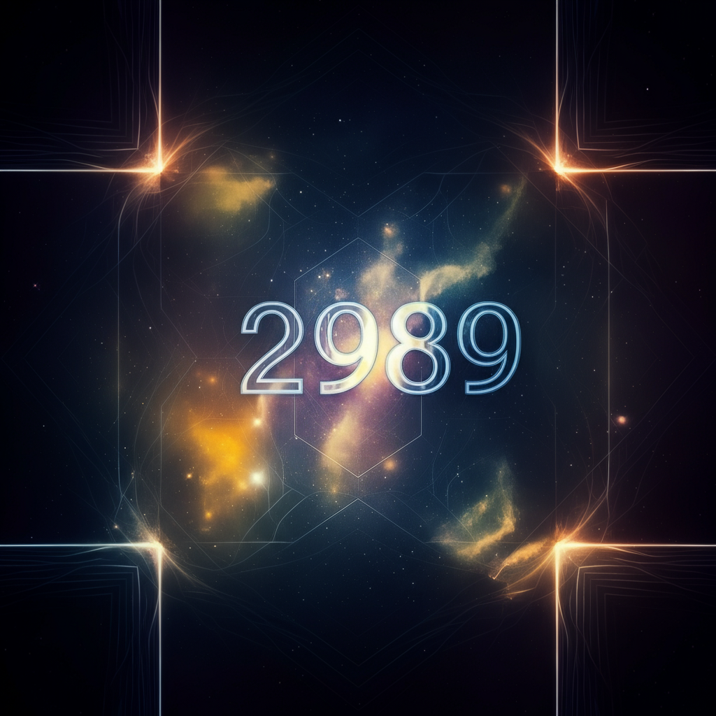 Numerologie 2989 Betekenis ✨