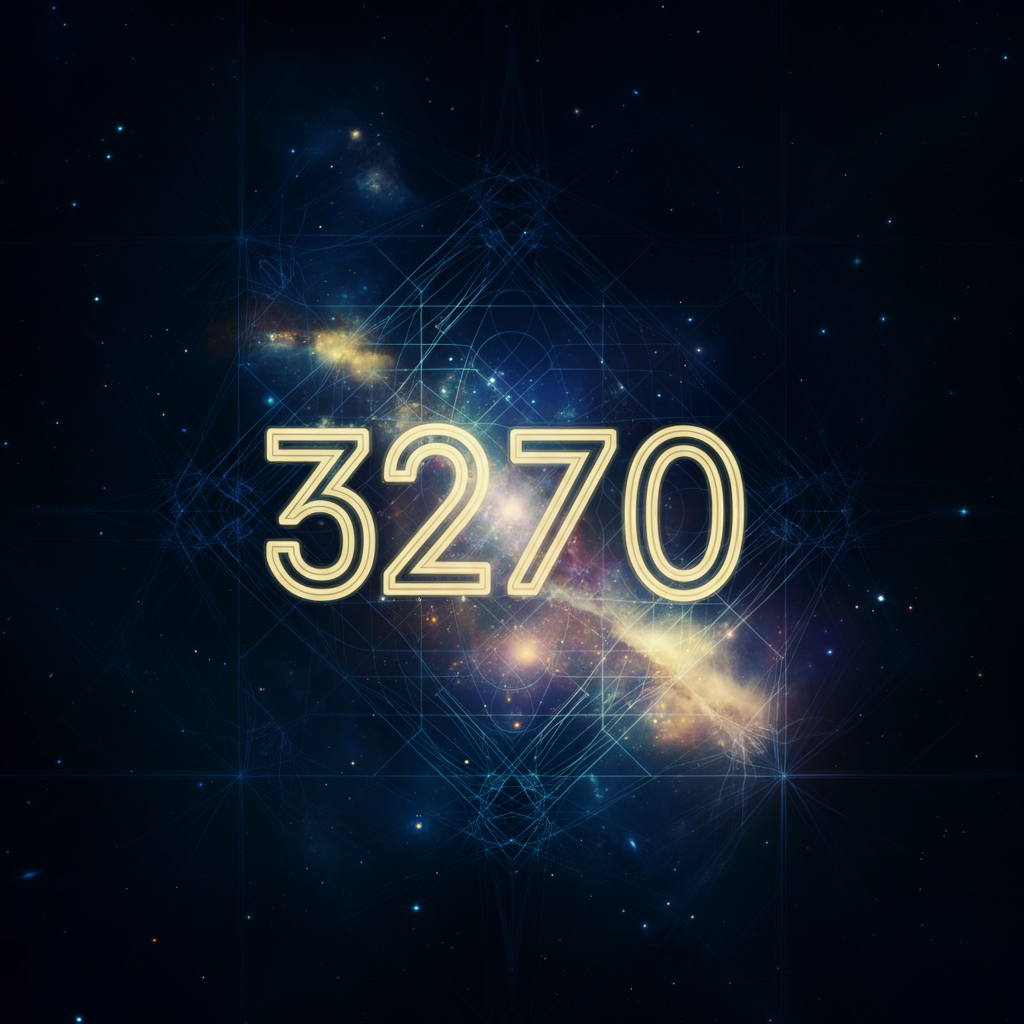 Numerologie 3270 Betekenis ✨