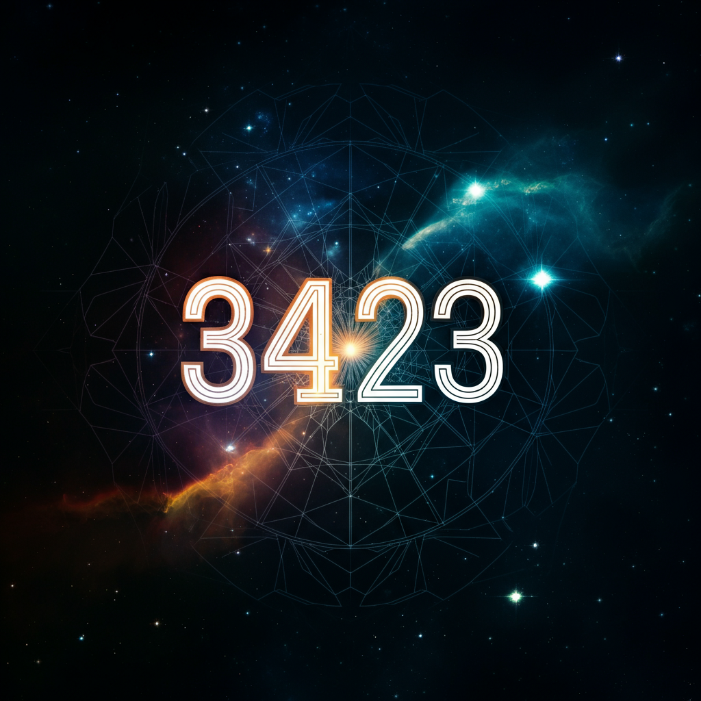 Numerologie 3423 Betekenis ✨