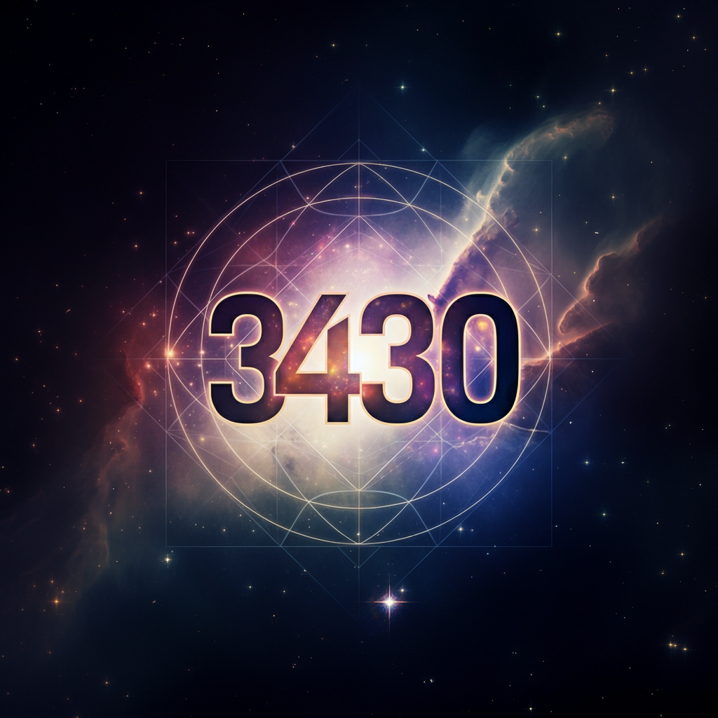 Numerologie 3430 Betekenis ✨