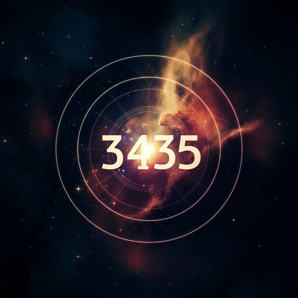 Numerologie 3435 Betekenis ✨
