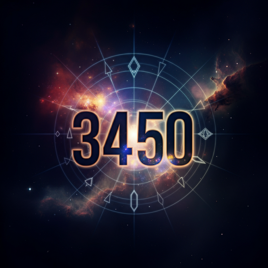 Numerologie 3450 Betekenis ✨