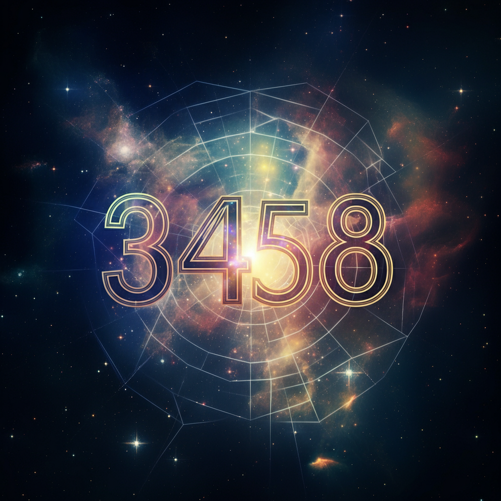 Numerologie 3458 Betekenis ✨