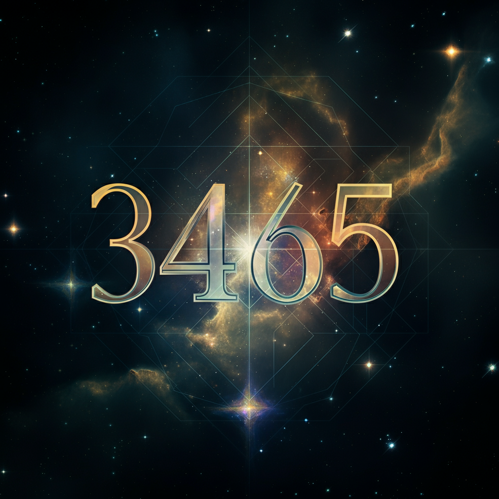 Numerologie 3465 Betekenis ✨