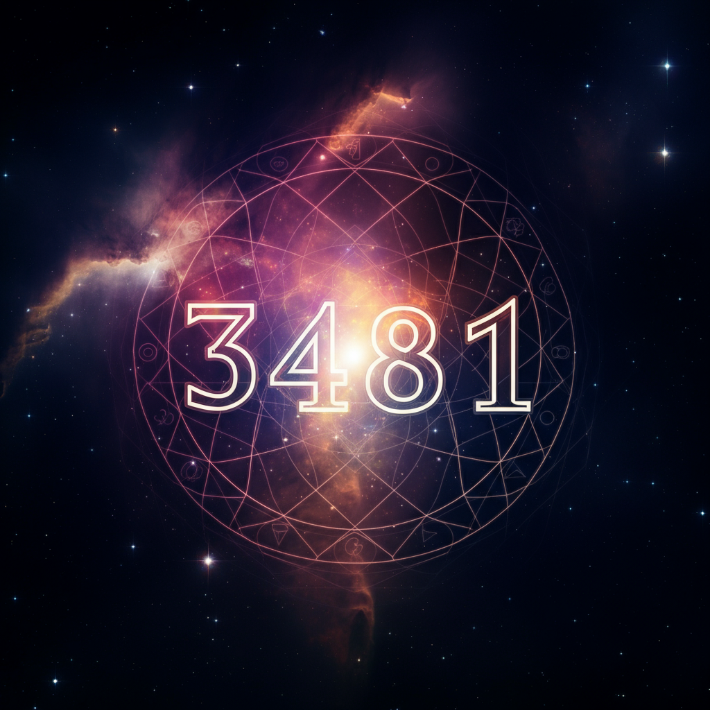 Numerologie 3481 Betekenis ✨