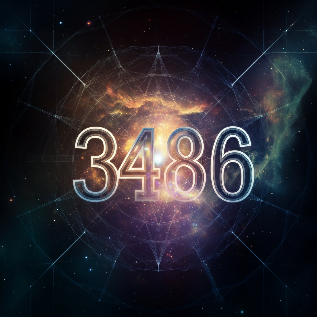 Numerologie 3486 Betekenis ✨