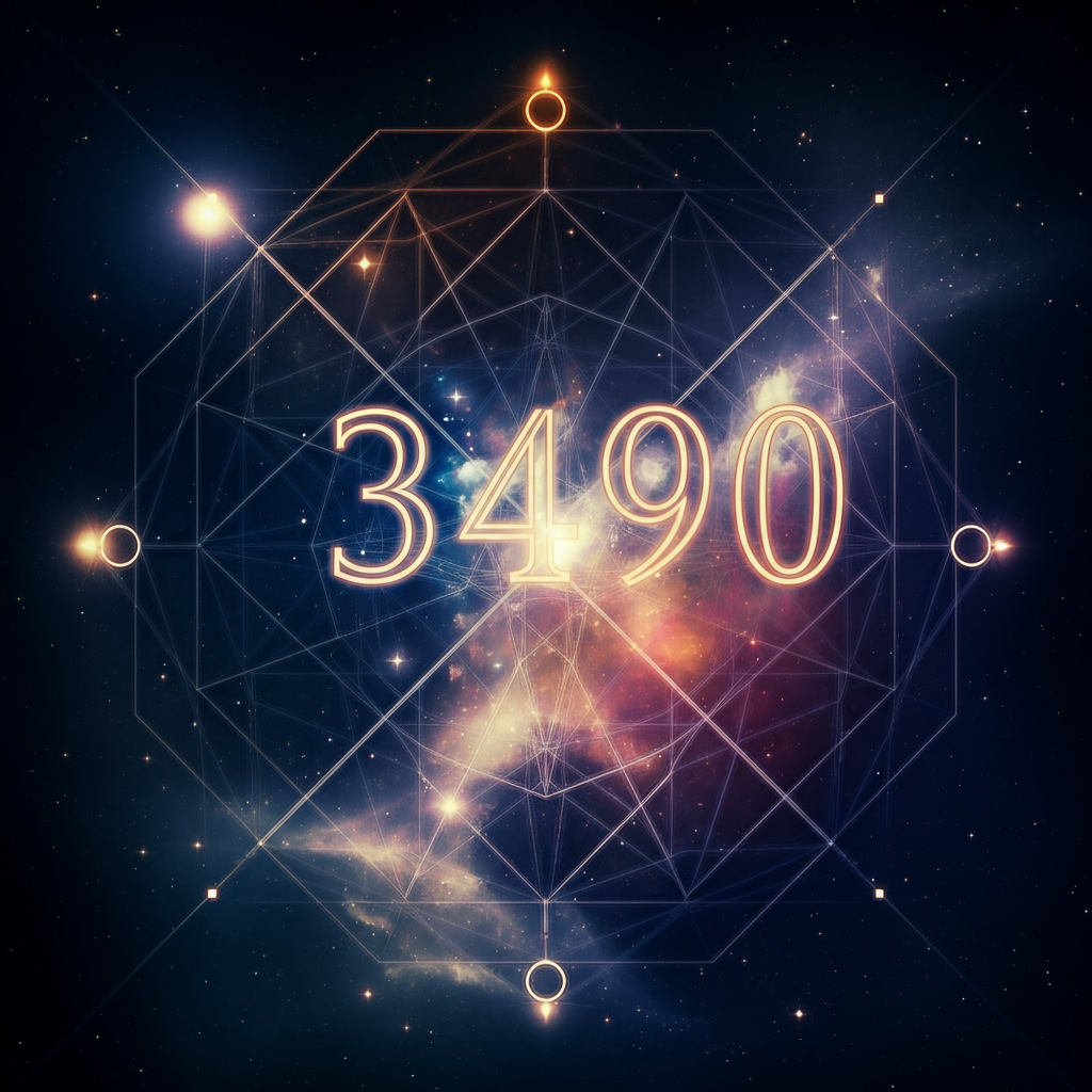 Numerologie 3490 Betekenis ✨