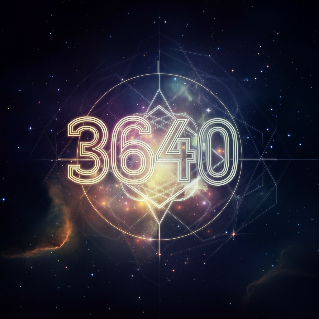 Numerologie 3640 Betekenis ✨
