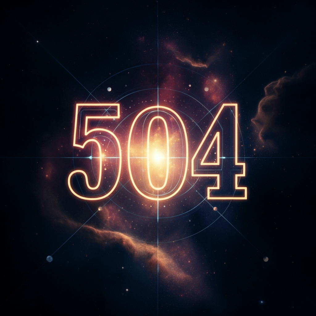 Numerologie 504 Betekenis (zoals 5:04) ✨