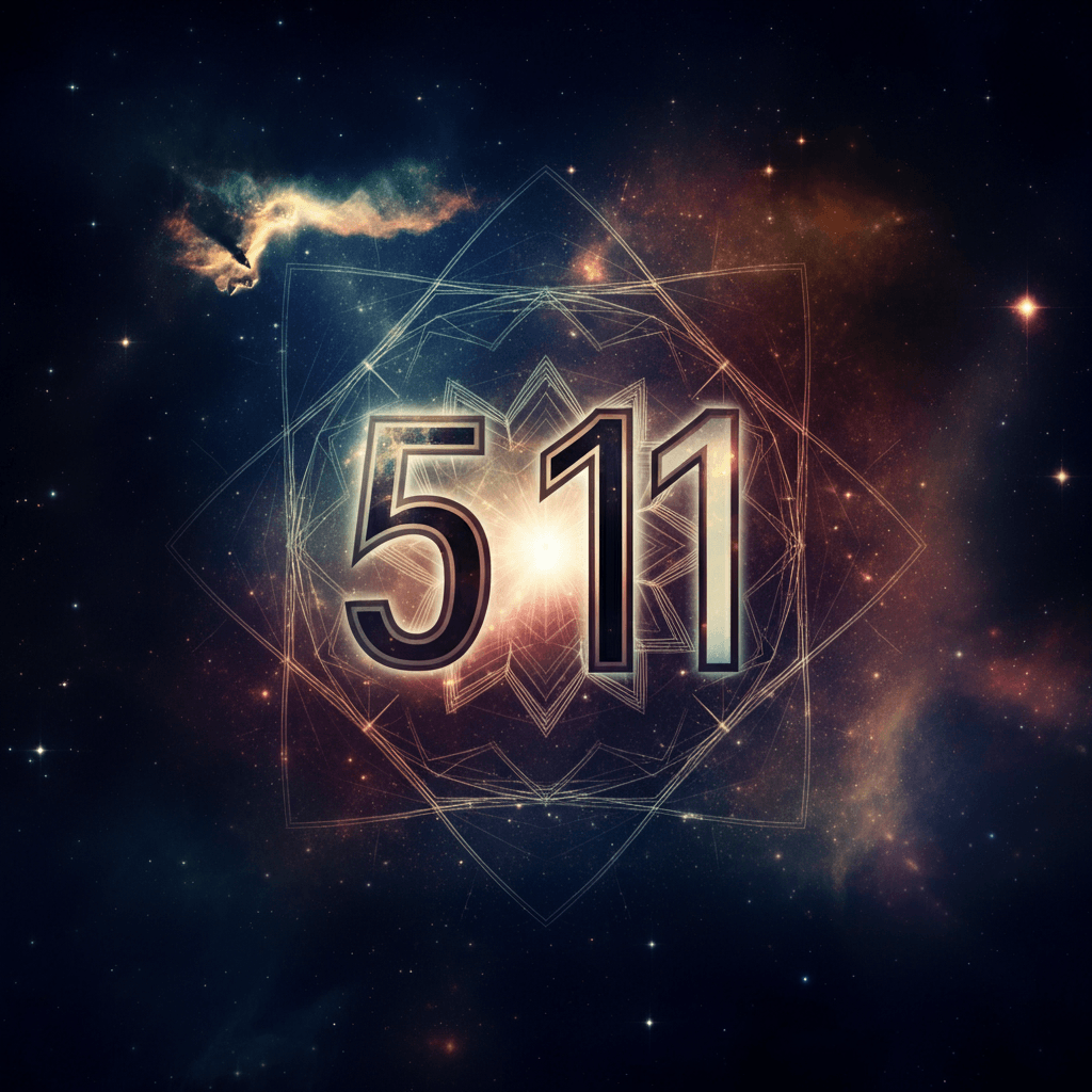 Numerologie 511 Betekenis (zoals 5:11) ✨