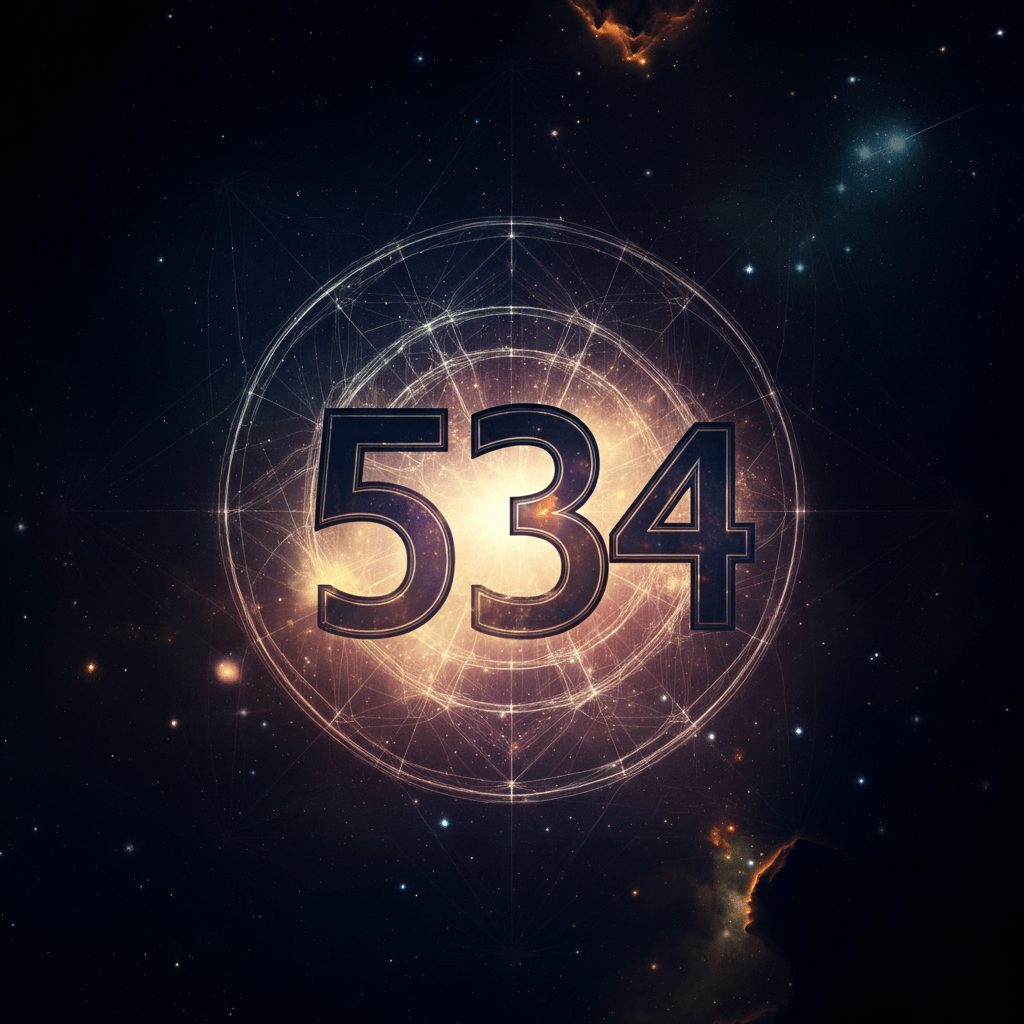 Numerologie 534 Betekenis (zoals 5:34) ✨