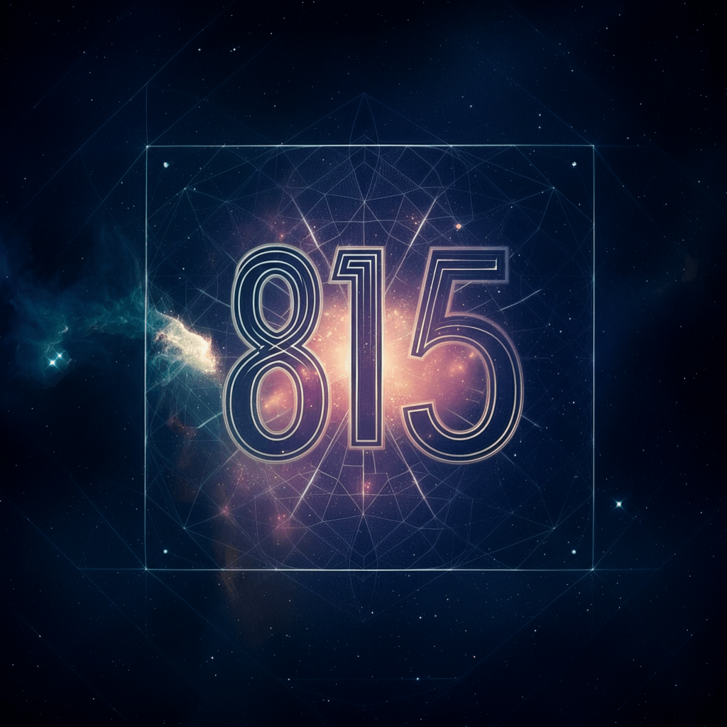 Numerologie 815 Betekenis (zoals 8:15) ✨