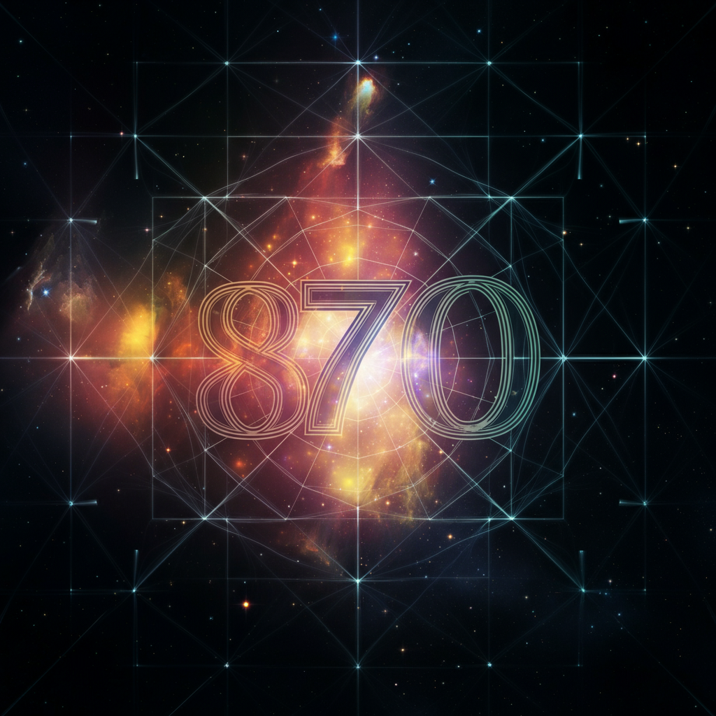 Numerologie 870 Betekenis ✨