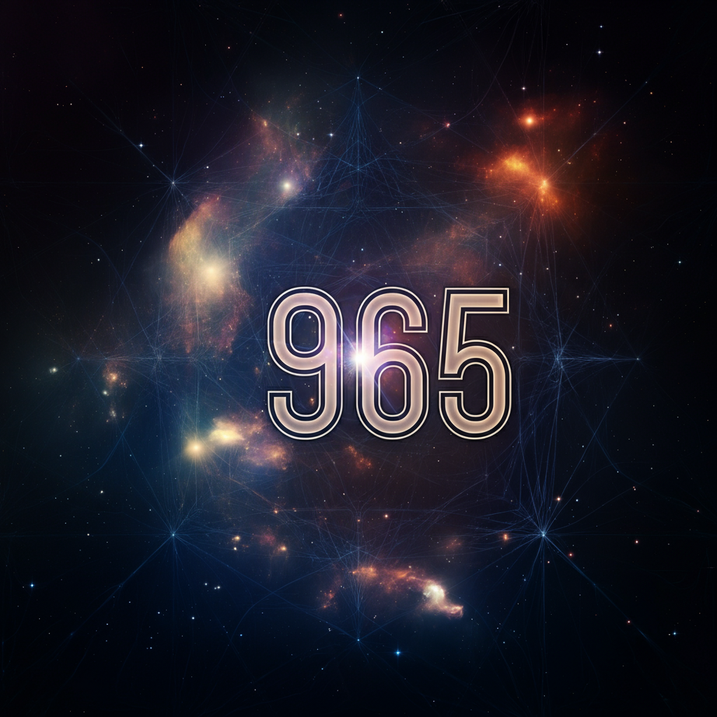 Numerologie 965 Betekenis ✨