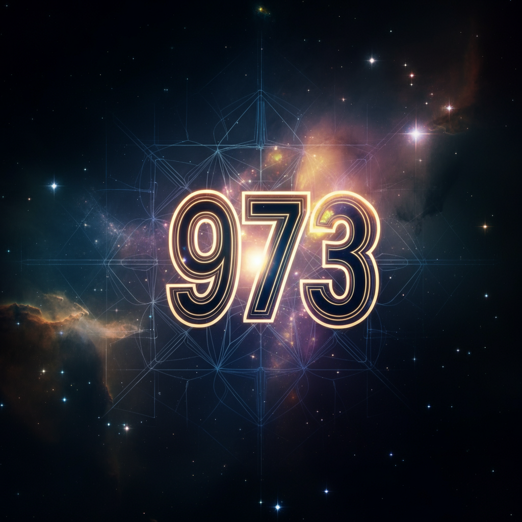 Numerologie 973 Betekenis ✨