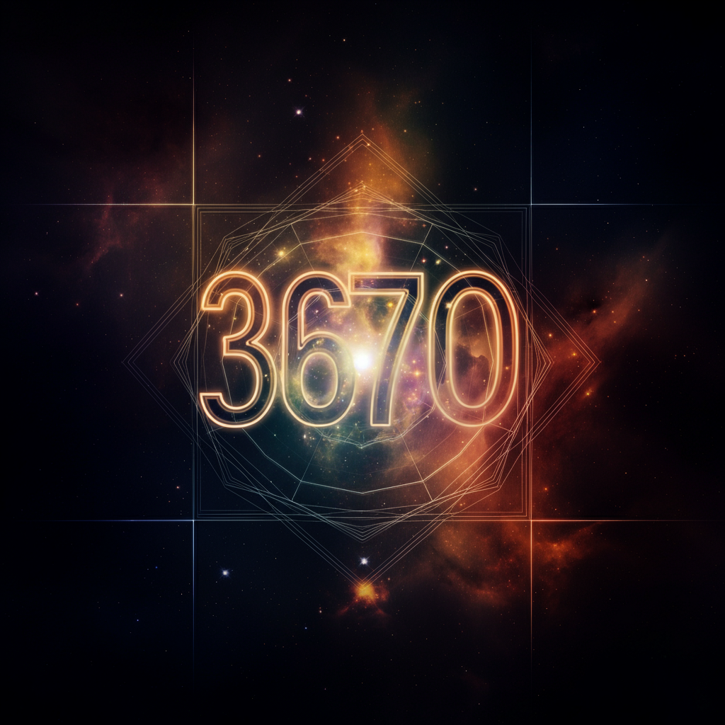 Numerologie 3670 Betekenis ✨