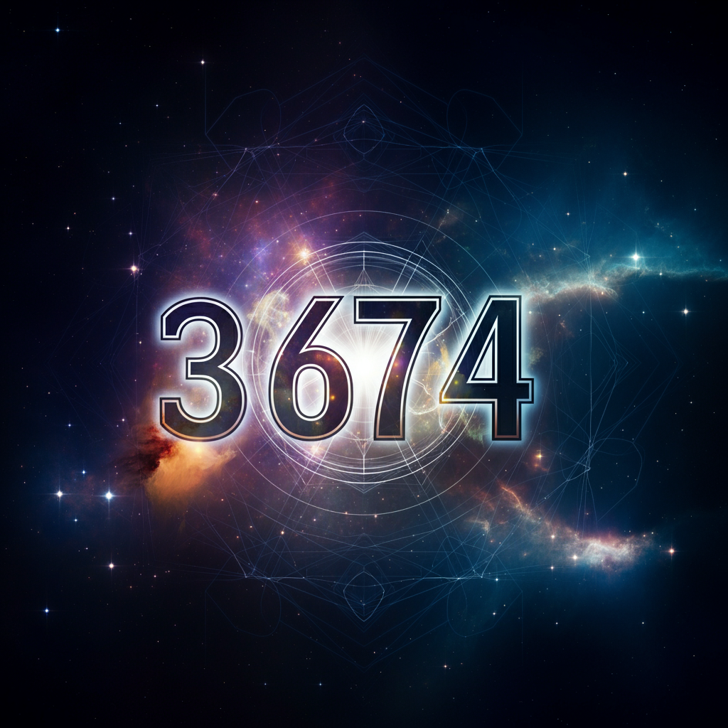 Numerologie 3674 Betekenis ✨