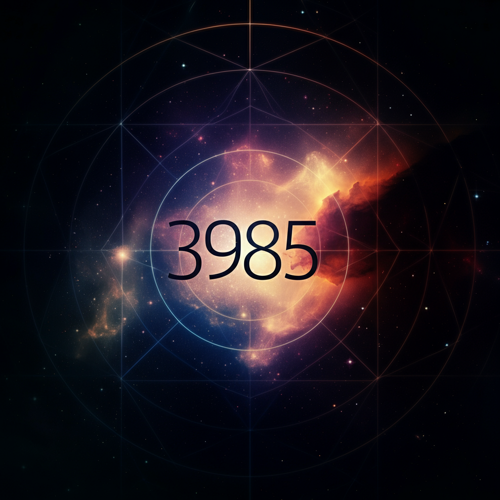 Numerologie 3985 Betekenis ✨