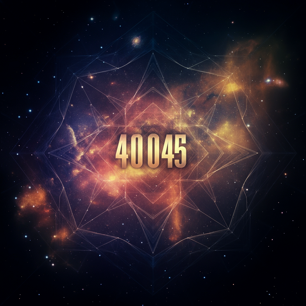 Numerologie 4045 Betekenis ✨