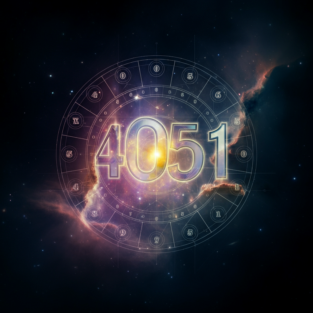 Numerologie 4051 Betekenis ✨