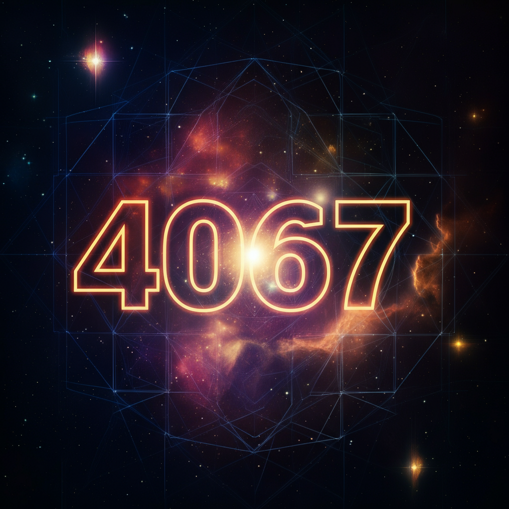 Numerologie 4067 Betekenis ✨