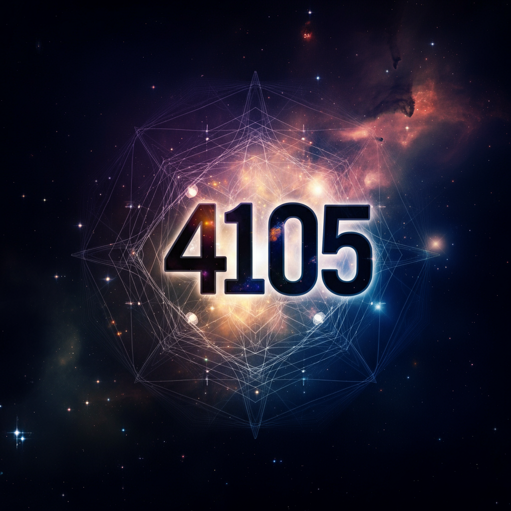 Numerologie 4105 Betekenis ✨