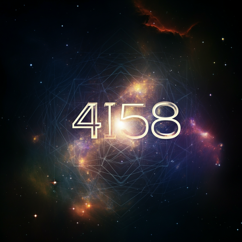 Numerologie 4158 Betekenis ✨