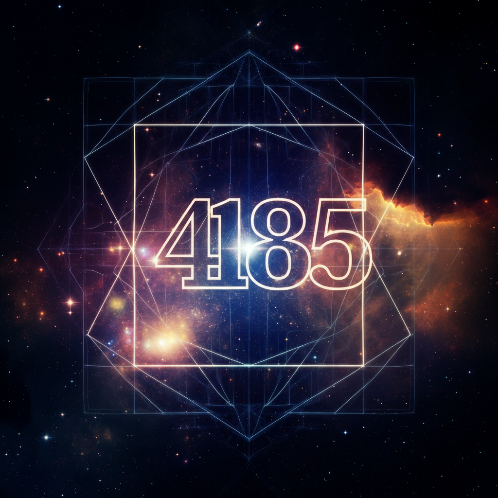 Numerologie 4185 Betekenis ✨
