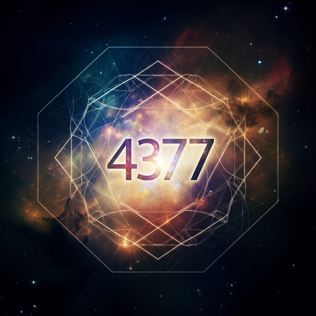 Numerologie 4377 Betekenis ✨