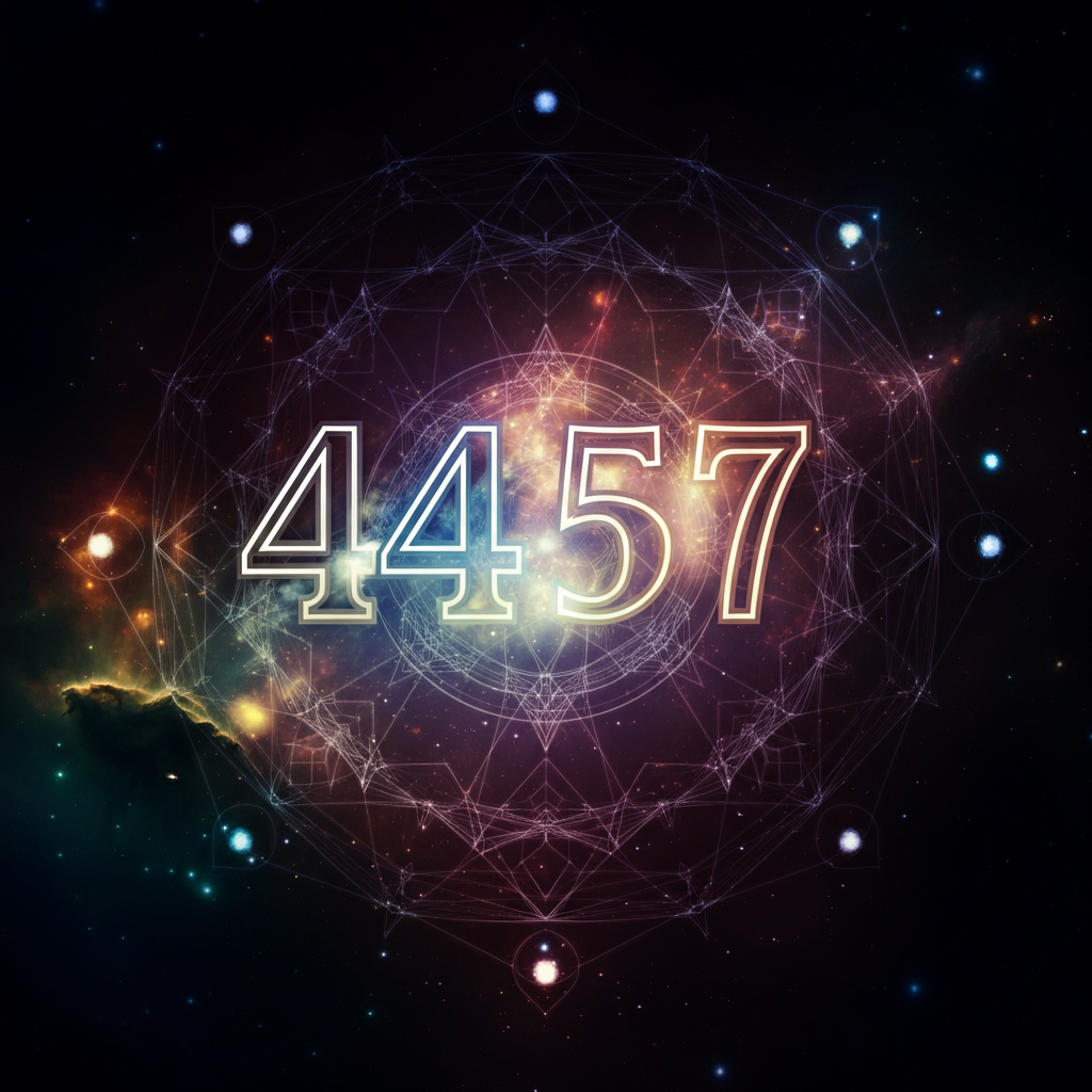Numerologie 4457 Betekenis ✨