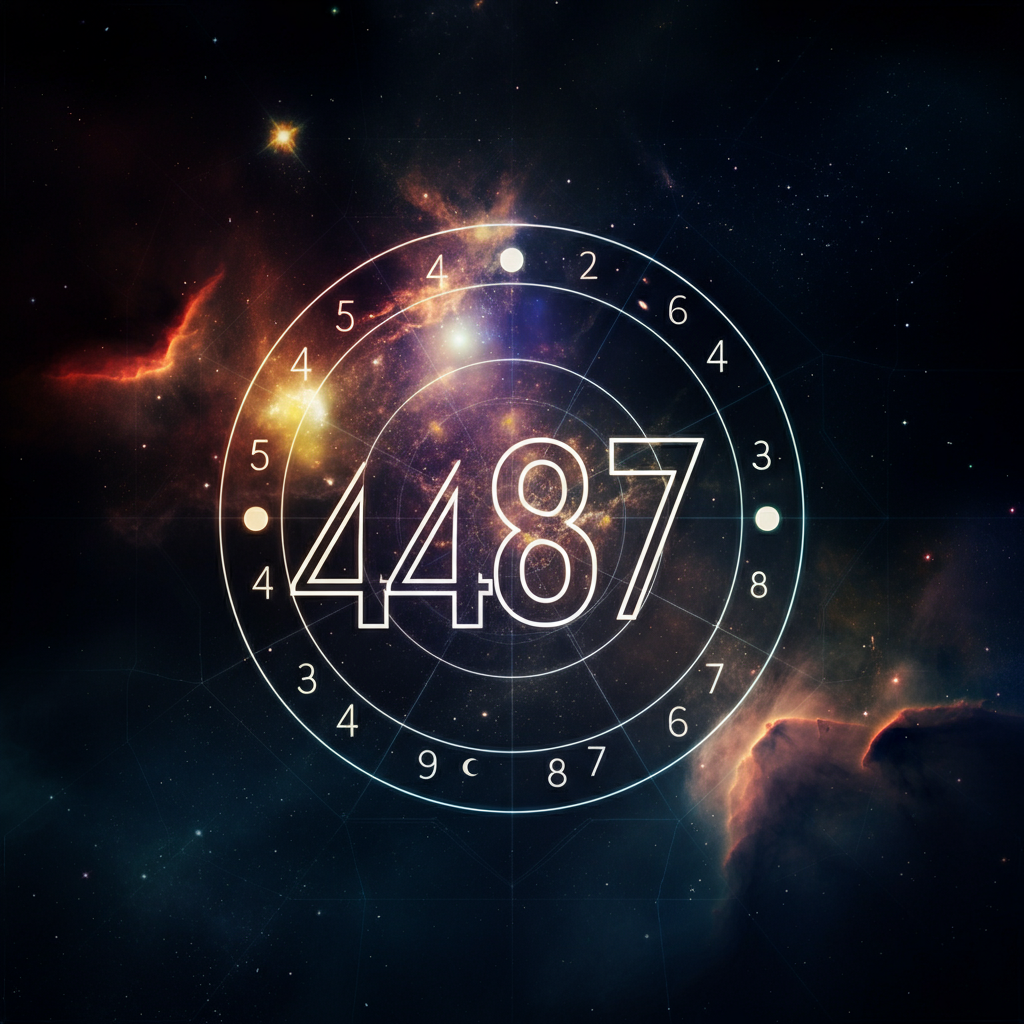 Numerologie 4487 Betekenis ✨
