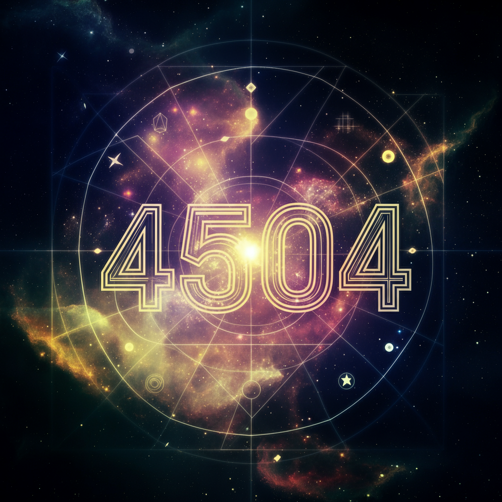 Numerologie 4504 Betekenis ✨