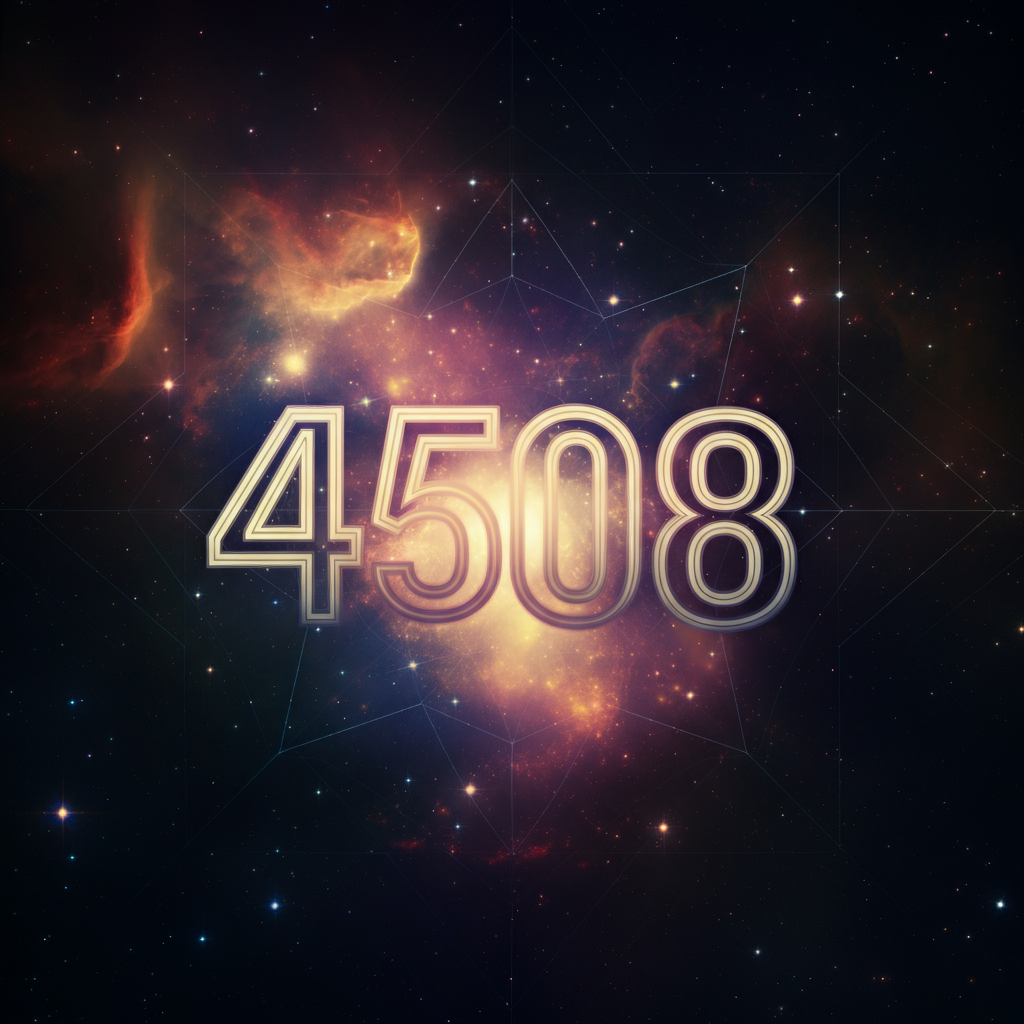 Numerologie 4508 Betekenis ✨