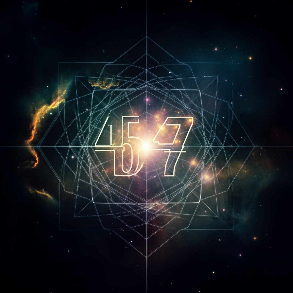 Numerologie 4547 Betekenis ✨