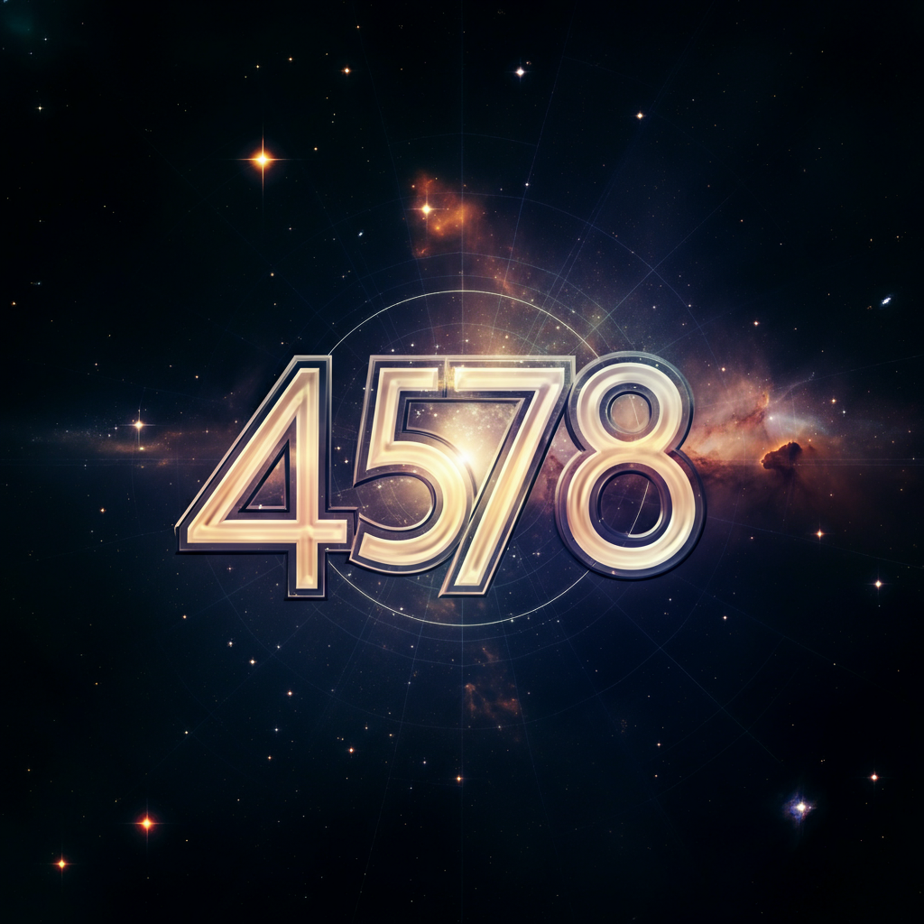 Numerologie 4578 Betekenis ✨